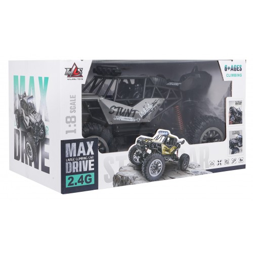 RC Crawler STUNT Racing Gray 1:8