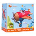 Wooden Plane Blue