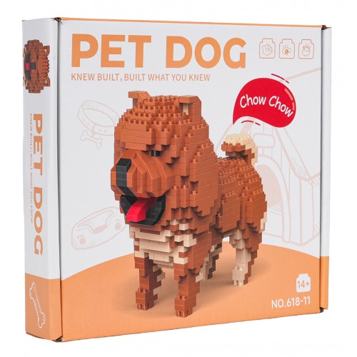 800 piece Chow Chow building set