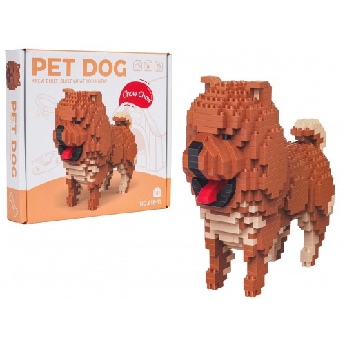 800 piece Chow Chow building set