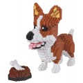 Welsh Corgi 1200 piece building set