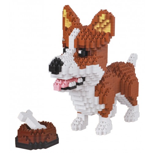 Welsh Corgi 1200 piece building set