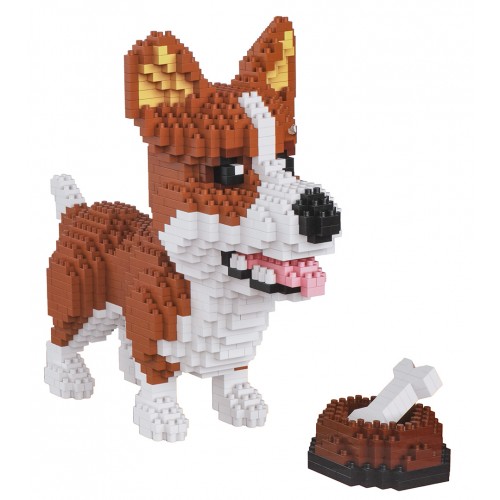 Welsh Corgi 1200 piece building set