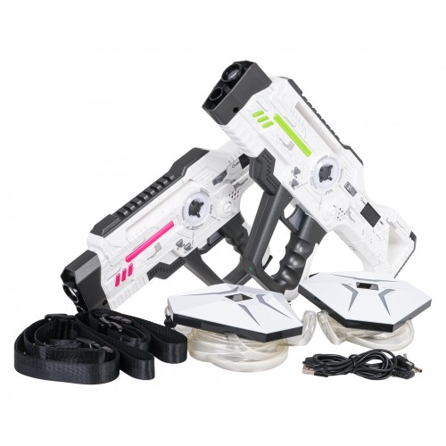 Laser Guns + Vests Set