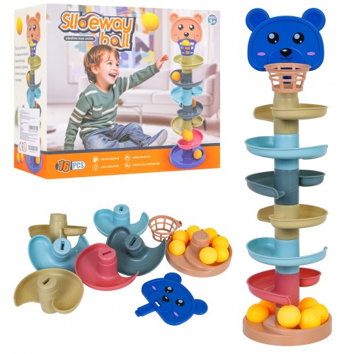 Teddy Bear Ball Track