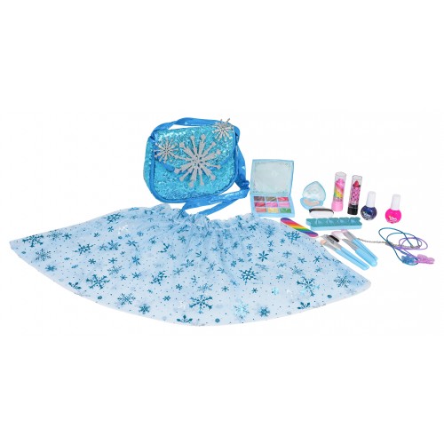 Makeup Set + Ice Blue Dress
