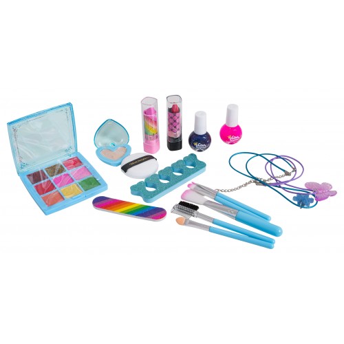 Makeup Set + Ice Blue Dress