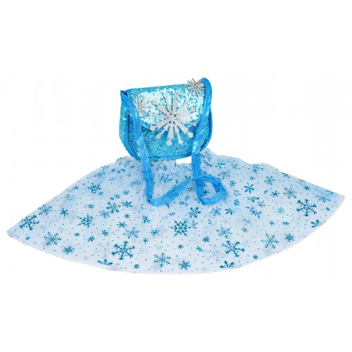 Makeup Set + Ice Blue Dress