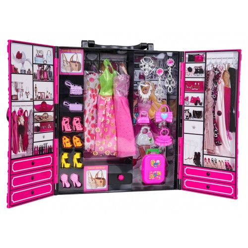 MEGA Set Wardrobe + Doll