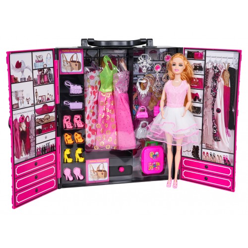 MEGA Set Wardrobe + Doll