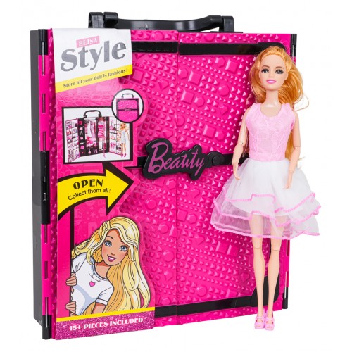 MEGA Set Wardrobe + Doll