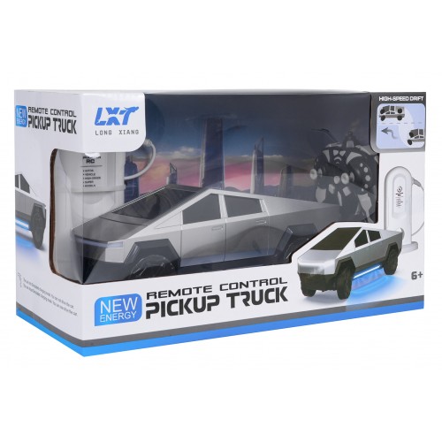 R/C Auto TRACK Silver + Charging Station