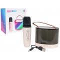 Karaoke Microphone + Illuminated Speaker Set