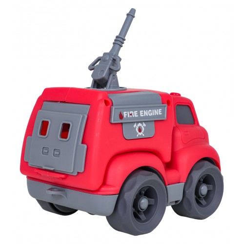 Fire Department Vehicle with Lights and Sounds Function