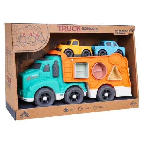ECO Vehicle Tow Truck with Sorter + Cars