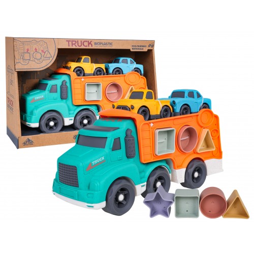 ECO Vehicle Tow Truck with Sorter + Cars