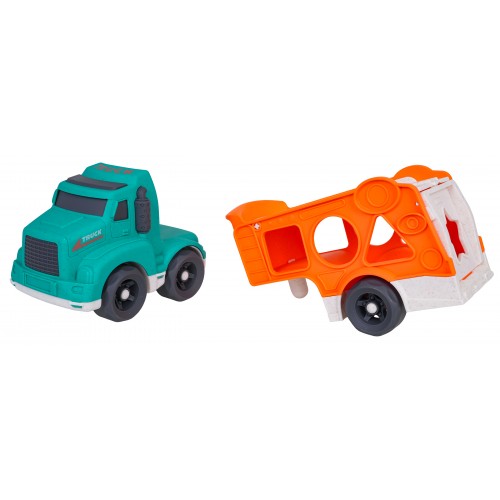 ECO Vehicle Tow Truck with Sorter + Cars