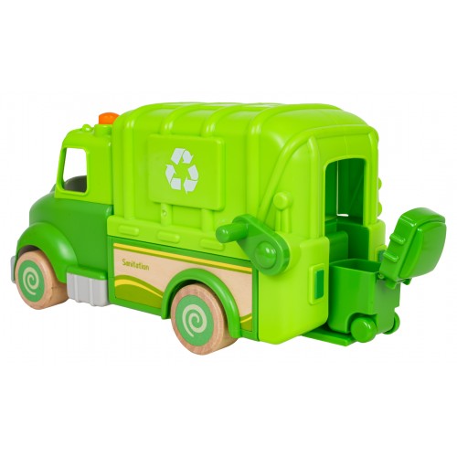 Wooden Garbage Truck
