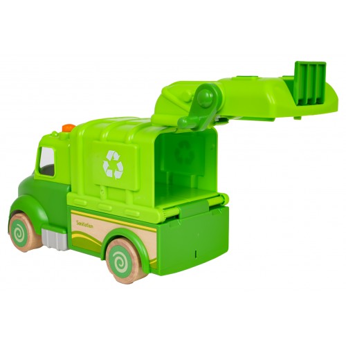 Wooden Garbage Truck