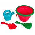 MEGA Sand Accessories Set + Folding Bucket