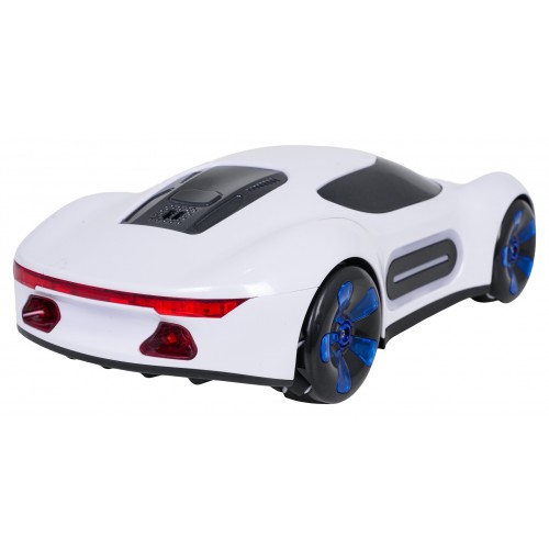 Vehicle with Smoke Function Controlled by Remote Control and Watch White