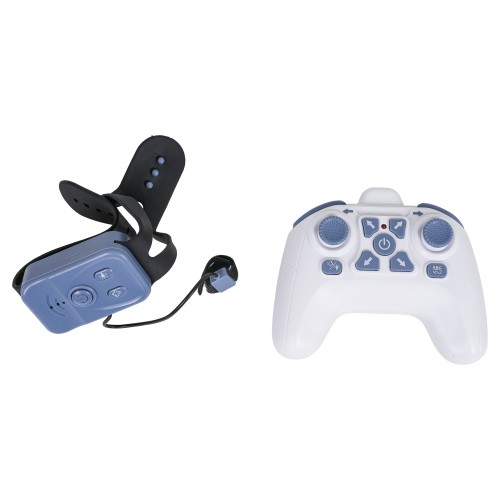 Vehicle with Smoke Function Controlled by Remote Control and Watch Blue