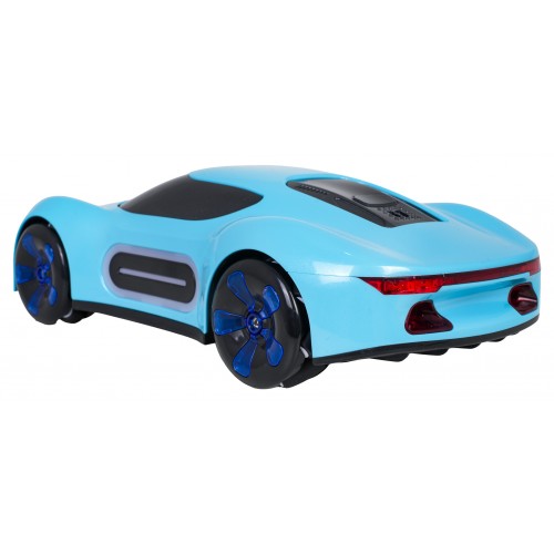 Vehicle with Smoke Function Controlled by Remote Control and Watch Blue