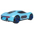 Vehicle with Smoke Function Controlled by Remote Control and Watch Blue
