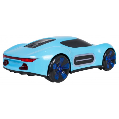 Vehicle with Smoke Function Controlled by Remote Control and Watch Blue