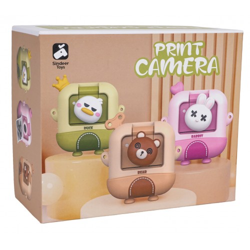 Teddy Bear Printing Camera