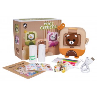 Teddy Bear Printing Camera