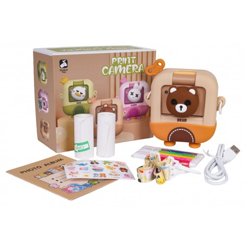 Teddy Bear Printing Camera