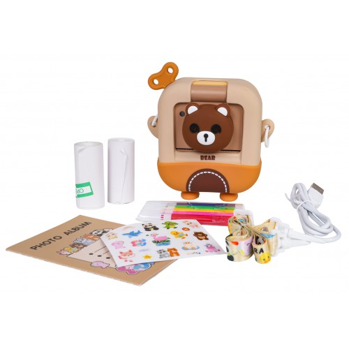 Teddy Bear Printing Camera