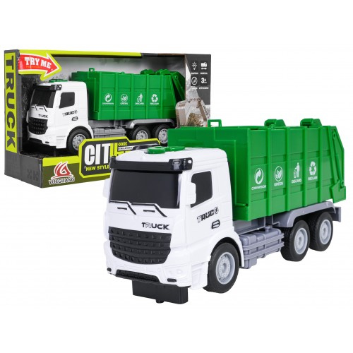 Garbage Truck with Lights and Sounds