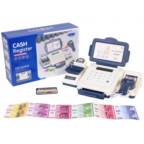 Blue Cash Register + Accessories