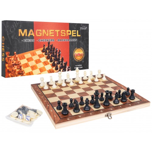 Wooden Game Set 3in1