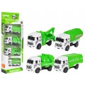 Set of Greenery Service Vehicles