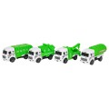 Set of Greenery Service Vehicles