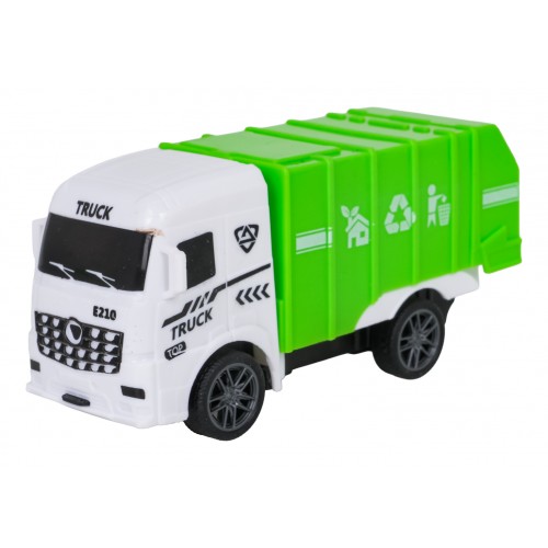 Set of Greenery Service Vehicles