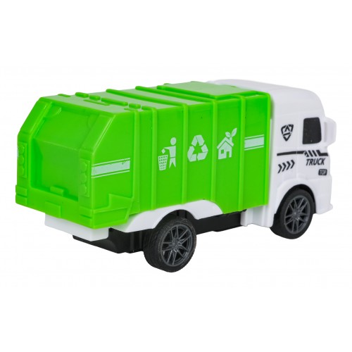 Set of Greenery Service Vehicles