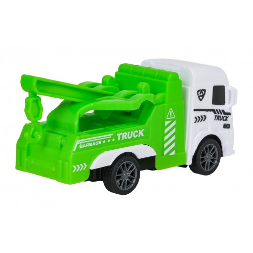 Set of Greenery Service Vehicles
