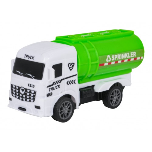 Set of Greenery Service Vehicles