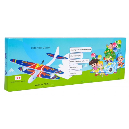 Powered Airplane for Long Flights