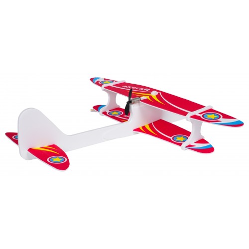 Powered Airplane for Long Flights