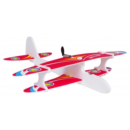 Powered Airplane for Long Flights