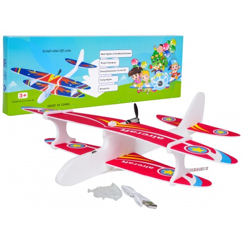 Powered Airplane for Long Flights