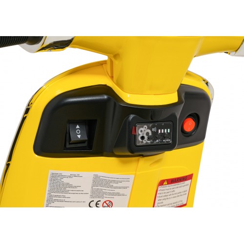 Vehicle Scooter Vespa ROMA Yellow