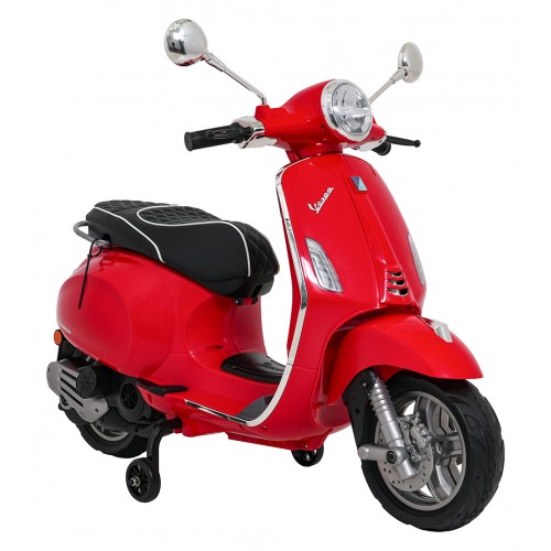 Vehicle Scooter Vespa ROMA Red