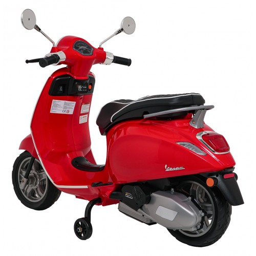 Vehicle Scooter Vespa ROMA Red