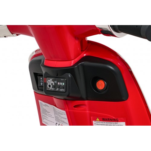 Vehicle Scooter Vespa ROMA Red